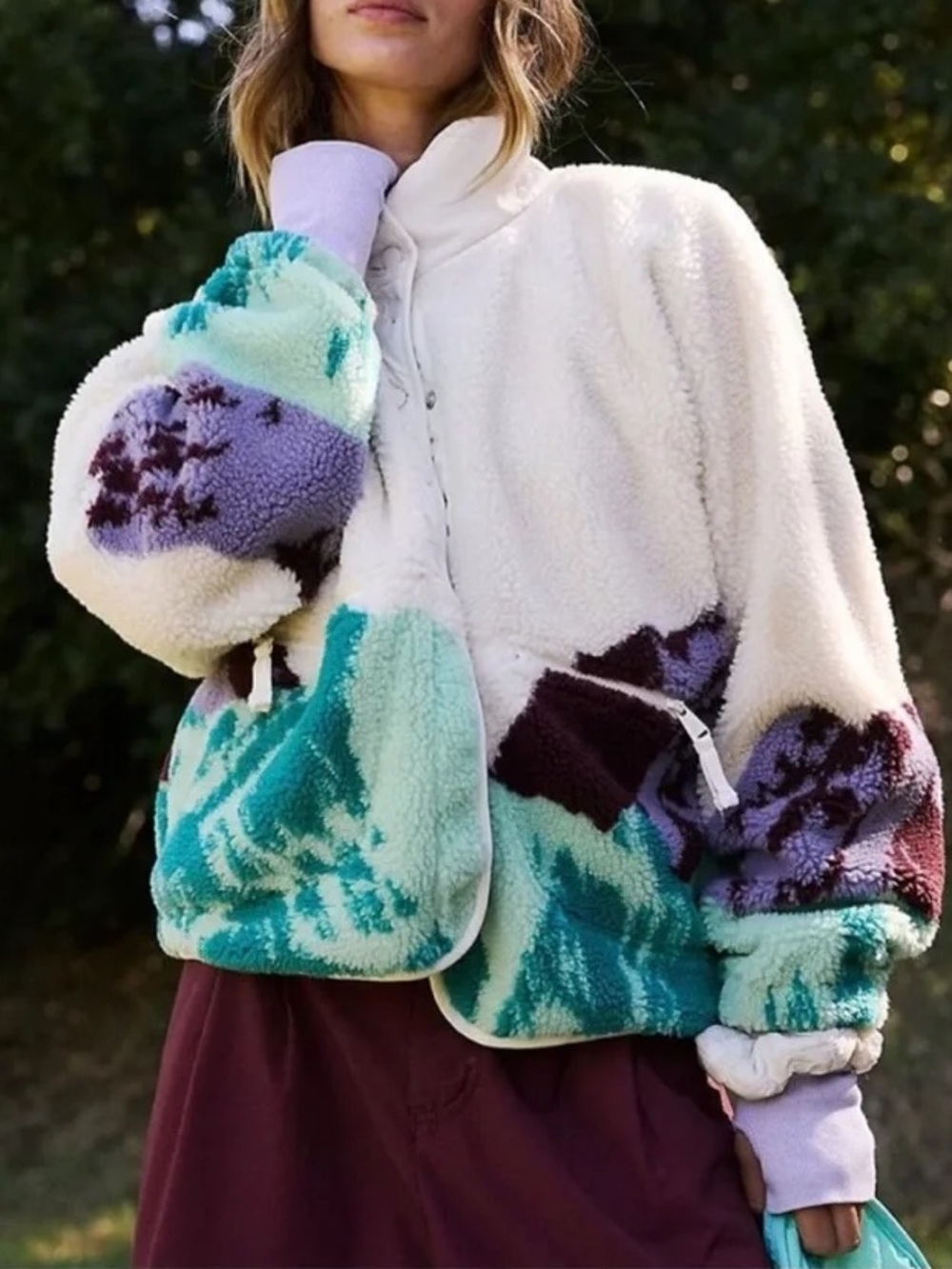 FP Movement Hit the Slopes Printed Fleece Jacket